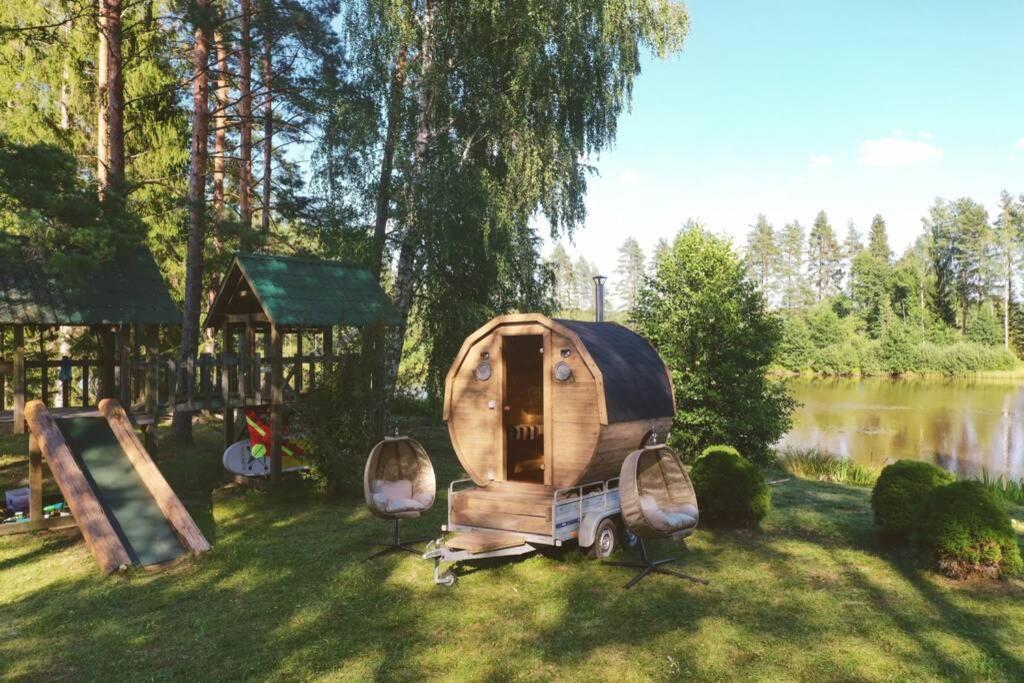 Dragon House In The Tree! Jacuzzi, Sauna ,Cinema,Heated Lici  Exteriör bild